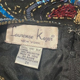 Laurence Kazar sequins top 2X