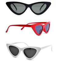 triangle retro sunglasses