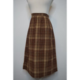Vintage wool skirt small