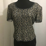 A Prianna Papell Occasions beaded top L