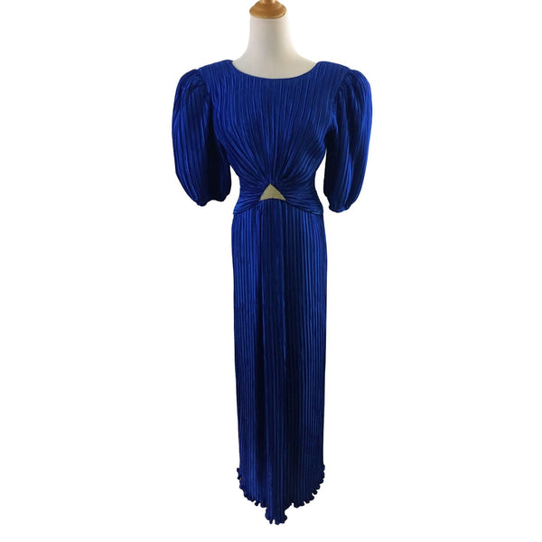 Blue vintage gown